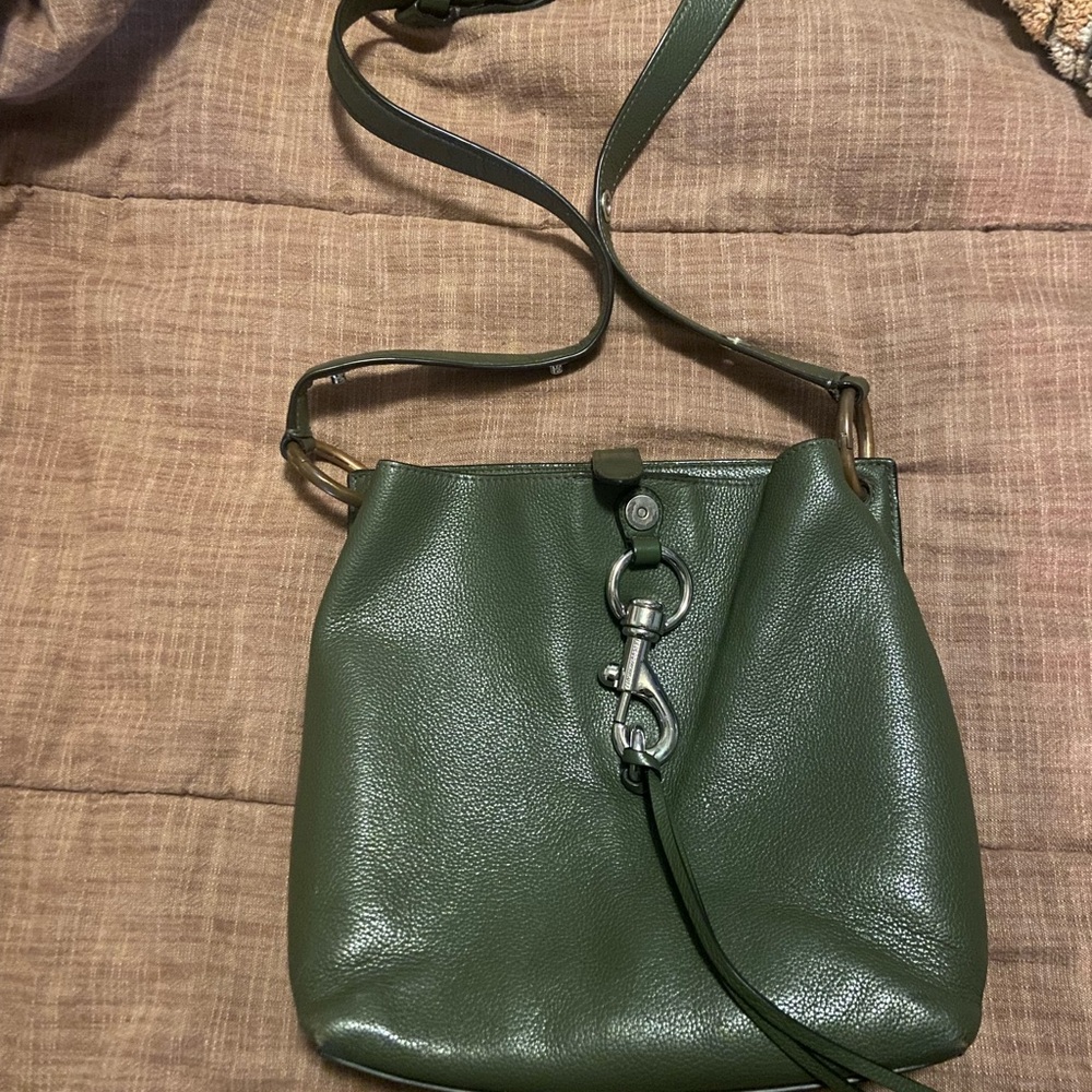 Rebecca Minkoff olive green adjustable bag